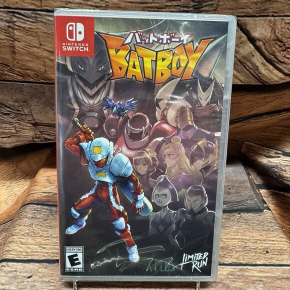 BatBoy Nintendo Switch Limited Run Games #241 X-Plus Sonzai LRG NSW New Sealed - Picture 1 of 6